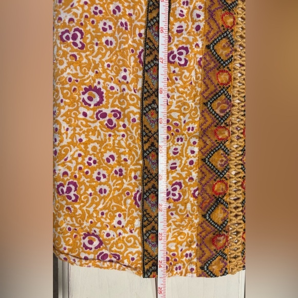 Maeve By Anthropologie Printed & Embroidered Boho 100% Cotton Blouse, Size 2 - Picture 11 of 11